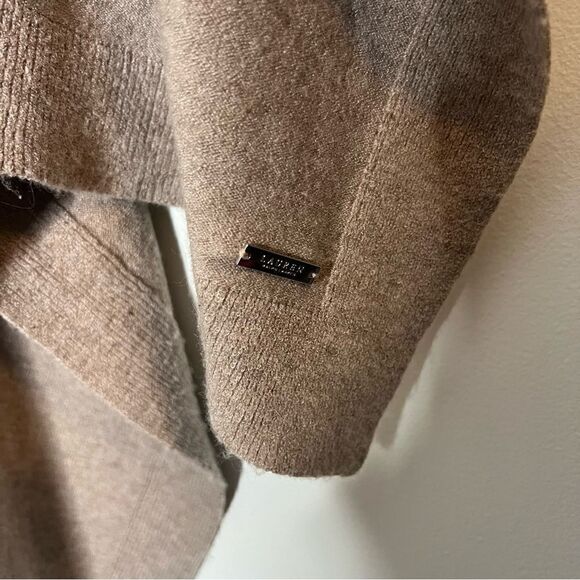 Lauren Ralph Lauren Ruana Shawl with Pockets - Picture 5 of 6